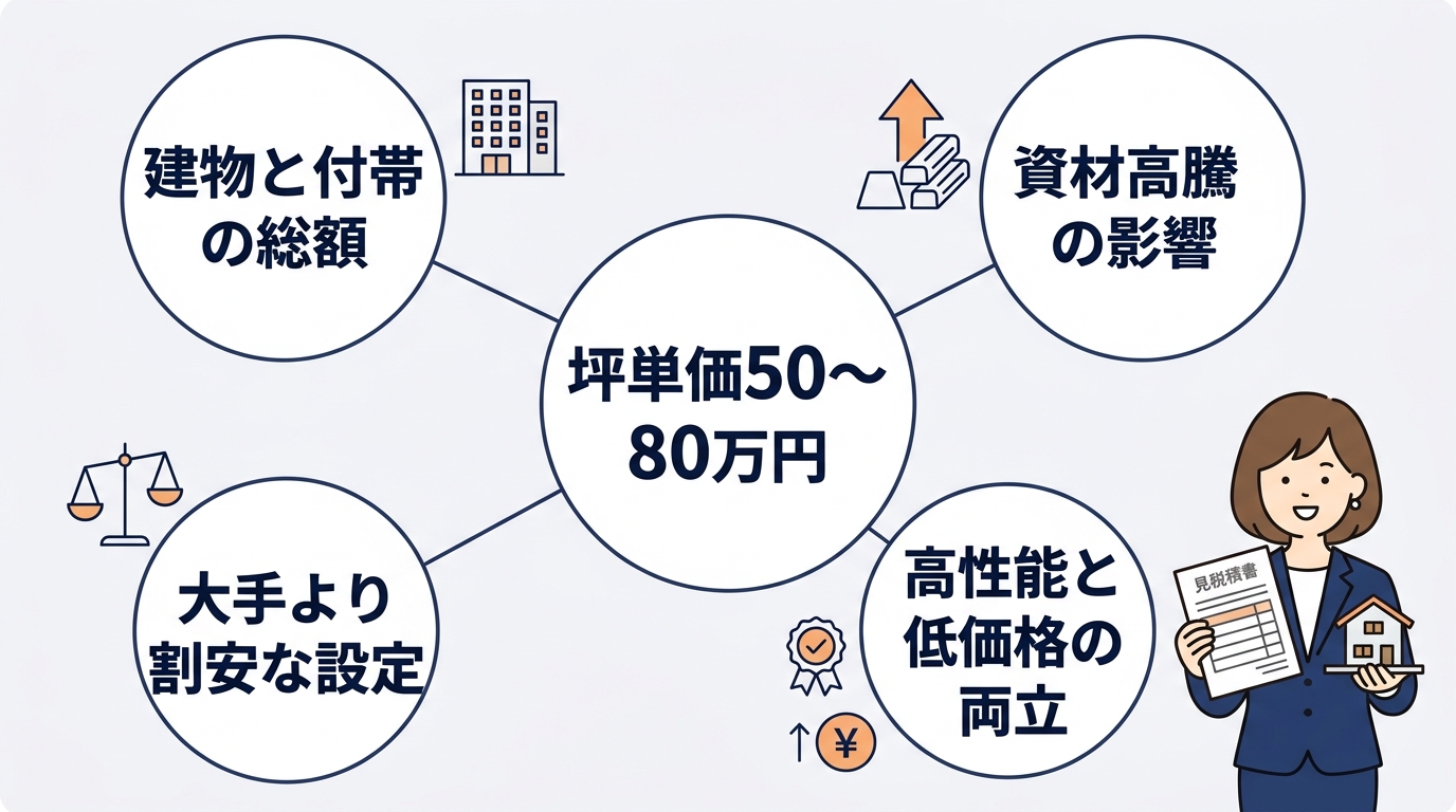 アイ工務店の見積もり事例と最新坪単価相場
