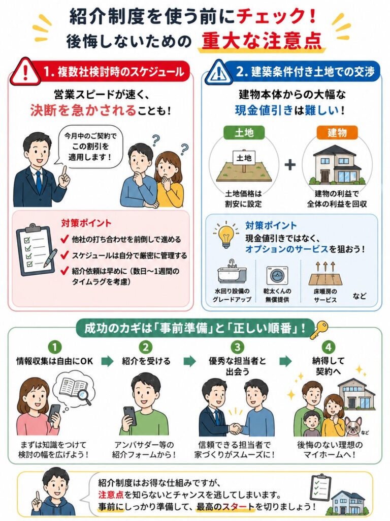 アイ工務店の紹介制度の申し込み前の重大な注意点