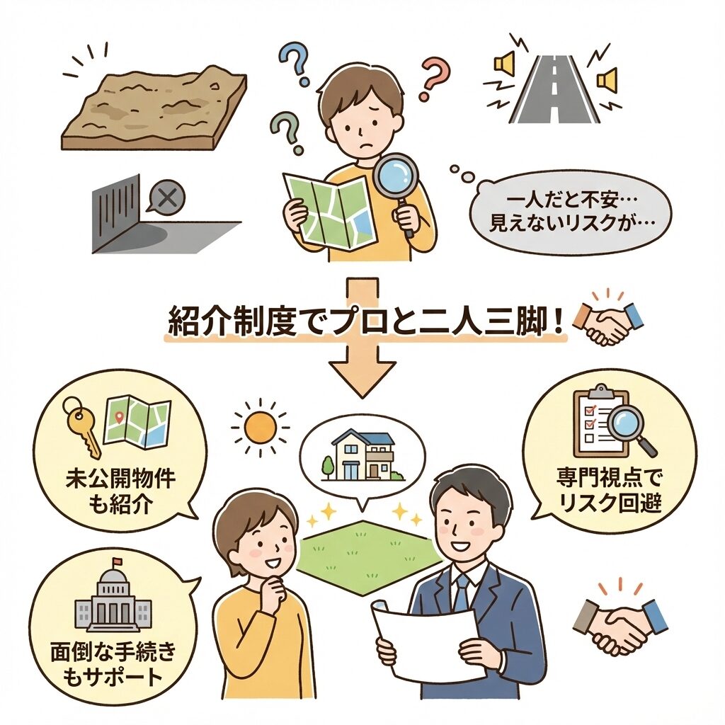 土地探しから始める人