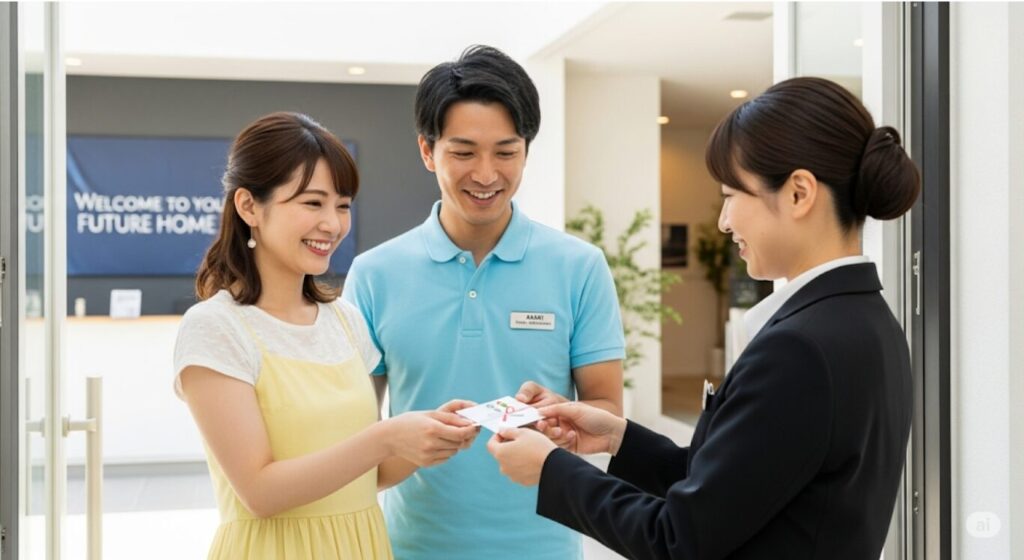 見学会の予約特典でお得に情報収集