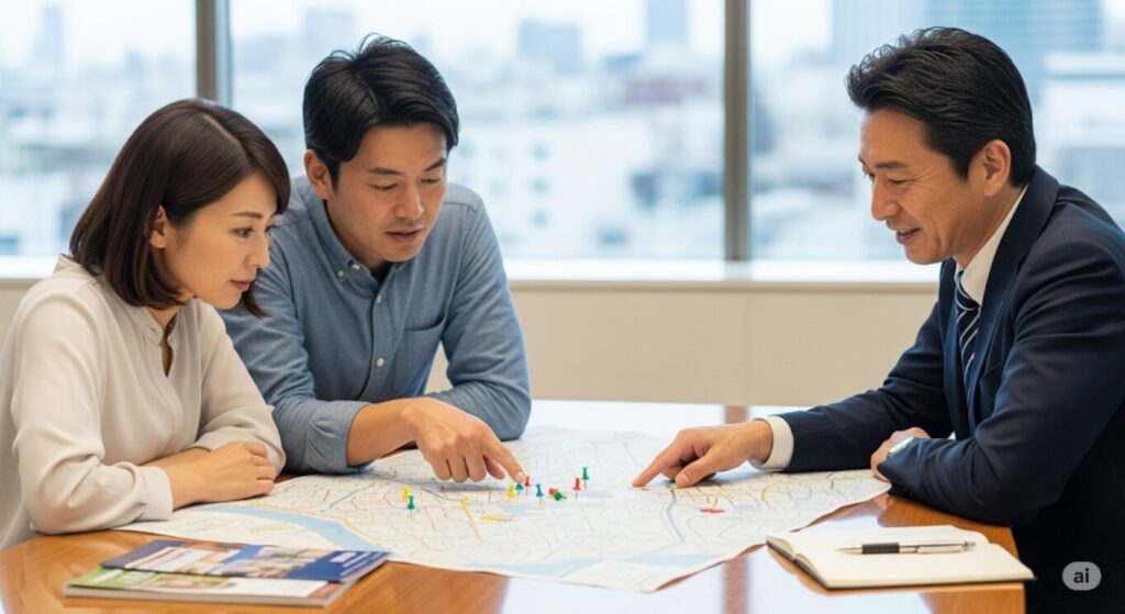 土地探しから契約までの基本的な流れ