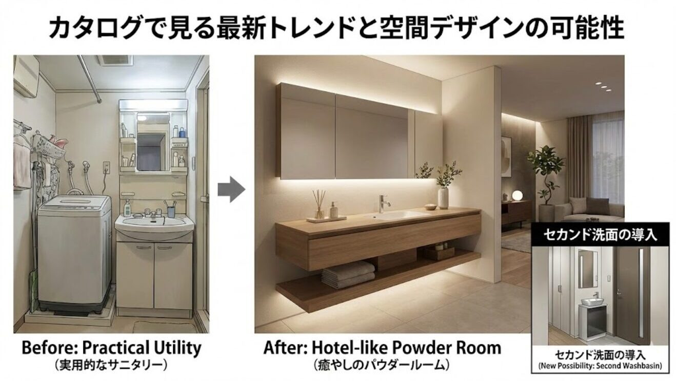 カタログで見る最新トレンドと空間デザインの可能性