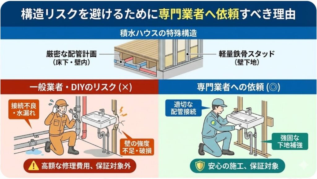 構造リスクを避けるために専門業者へ依頼すべき理由