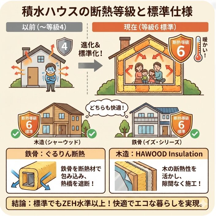 積水ハウスの断熱等級と標準仕様の現状を徹底解説