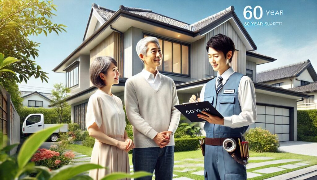 ヘーベルハウスが誇る60年無料点検の安心感