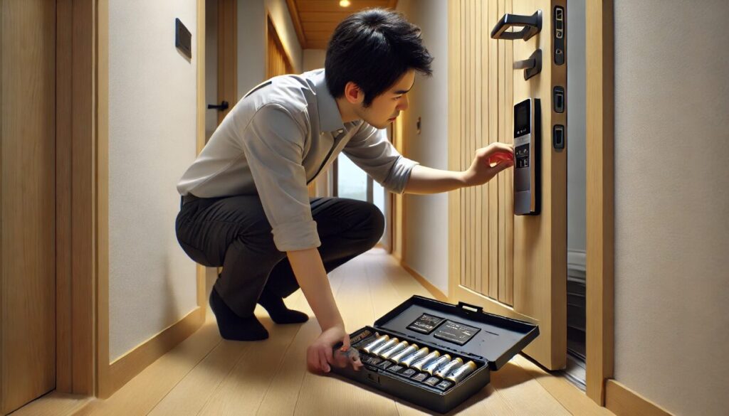 ドア本体の電池交換が必要なケースとは？