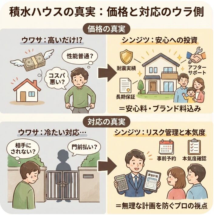 積水ハウスで後悔しないために知るべき価格や対応の真実