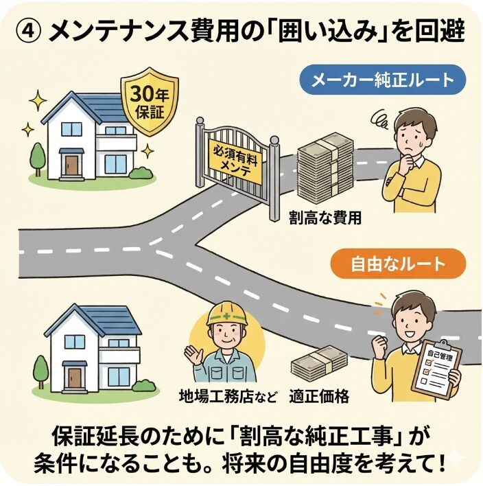 メンテナンス費用の負担を懸念してやめてよかった事例集