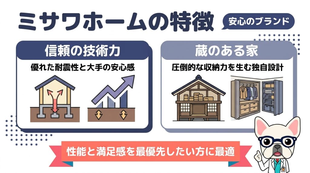 ミサワホームのメリット・デメリット