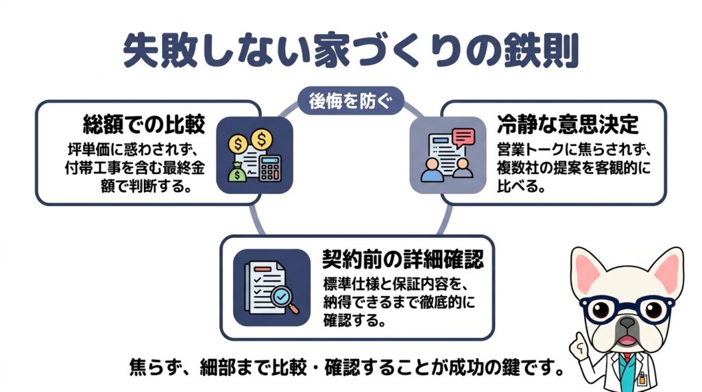 失敗しないための注意点