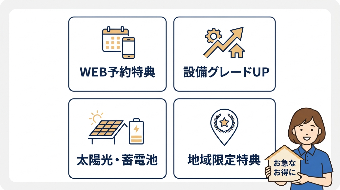 アイ工務店のキャンペーン最新情報4選