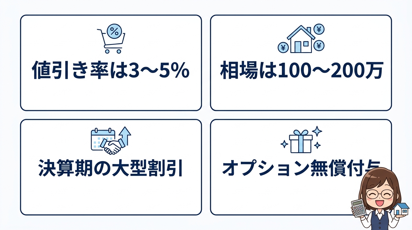 アイ工務店の値引き相場と最新の割引傾向