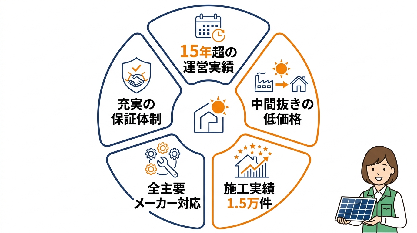 エコ発電本舗の基本情報と評判が良い理由
