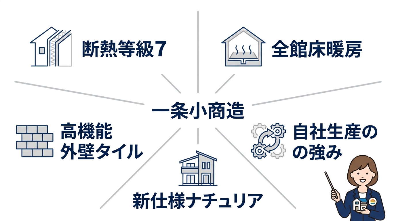 一条工務店の断熱性能と最新仕様