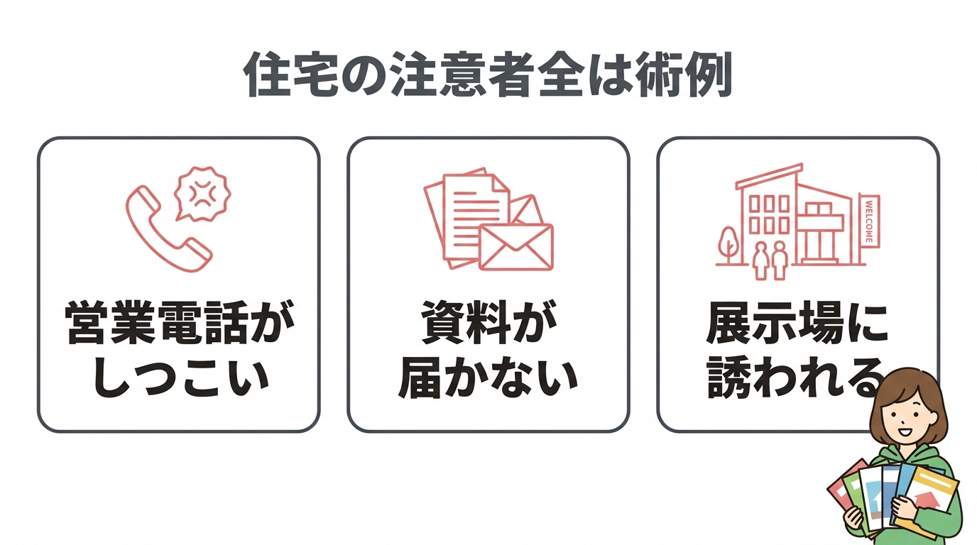 スーモ資料請求の悪い評判・口コミ