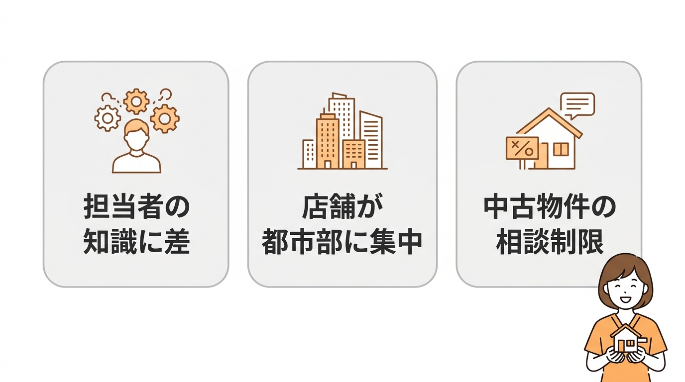 LIFULL HOME’S 住まいの窓口の悪い評判