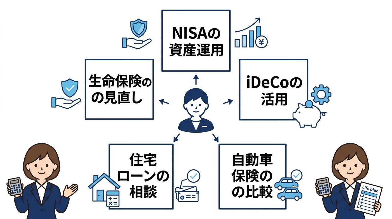 マネードクターのおすすめ相談内容5選