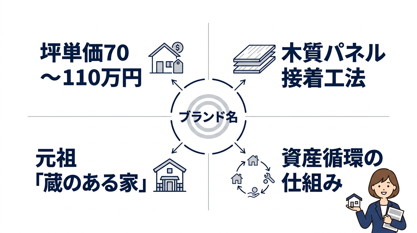 ミサワホームの坪単価とブランドの強み