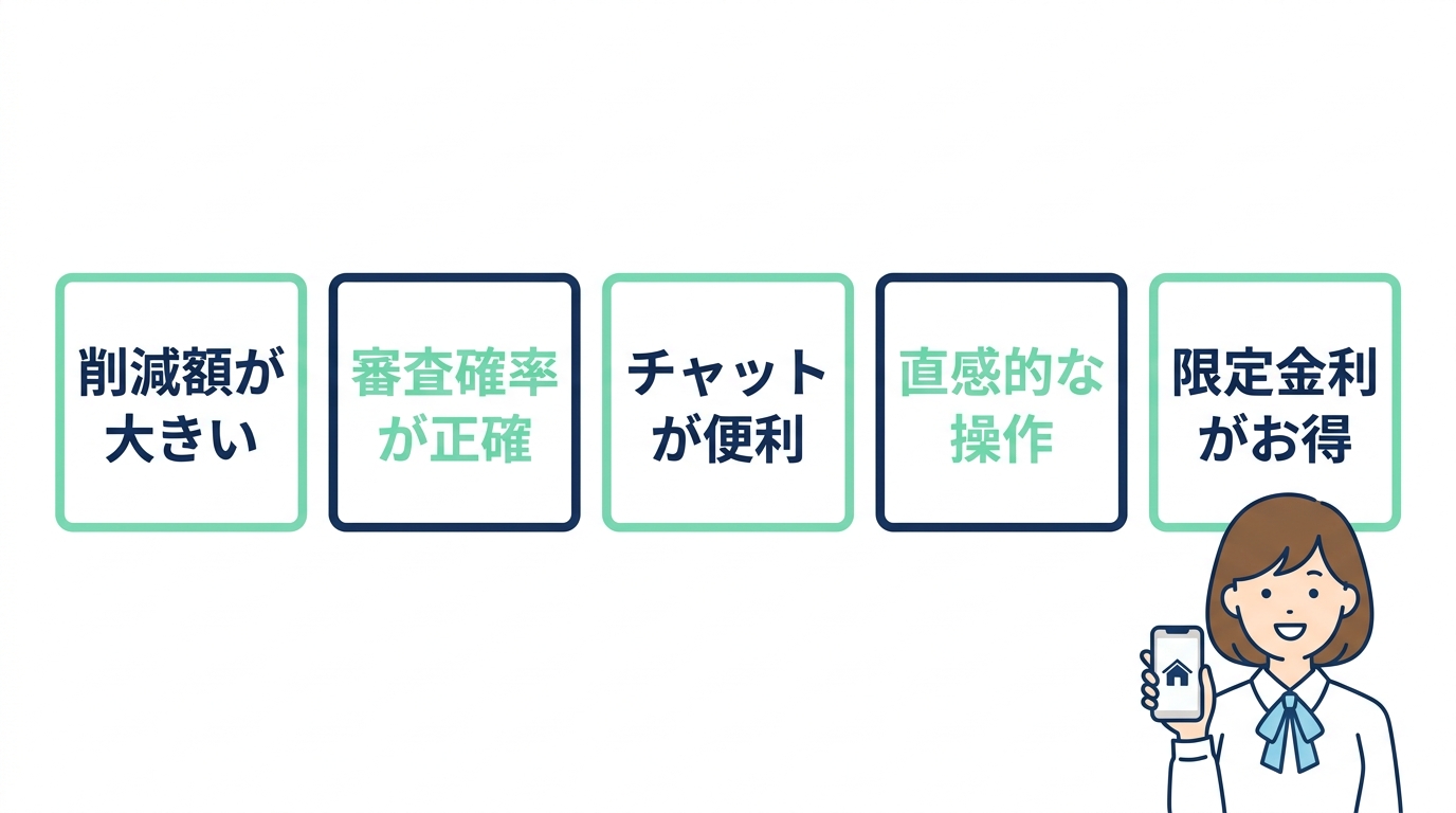 モゲチェックの借り換えに関する良い口コミ