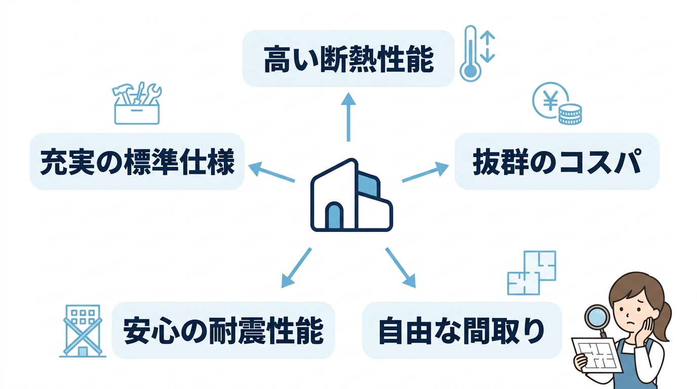 アイ工務店で建てるメリット