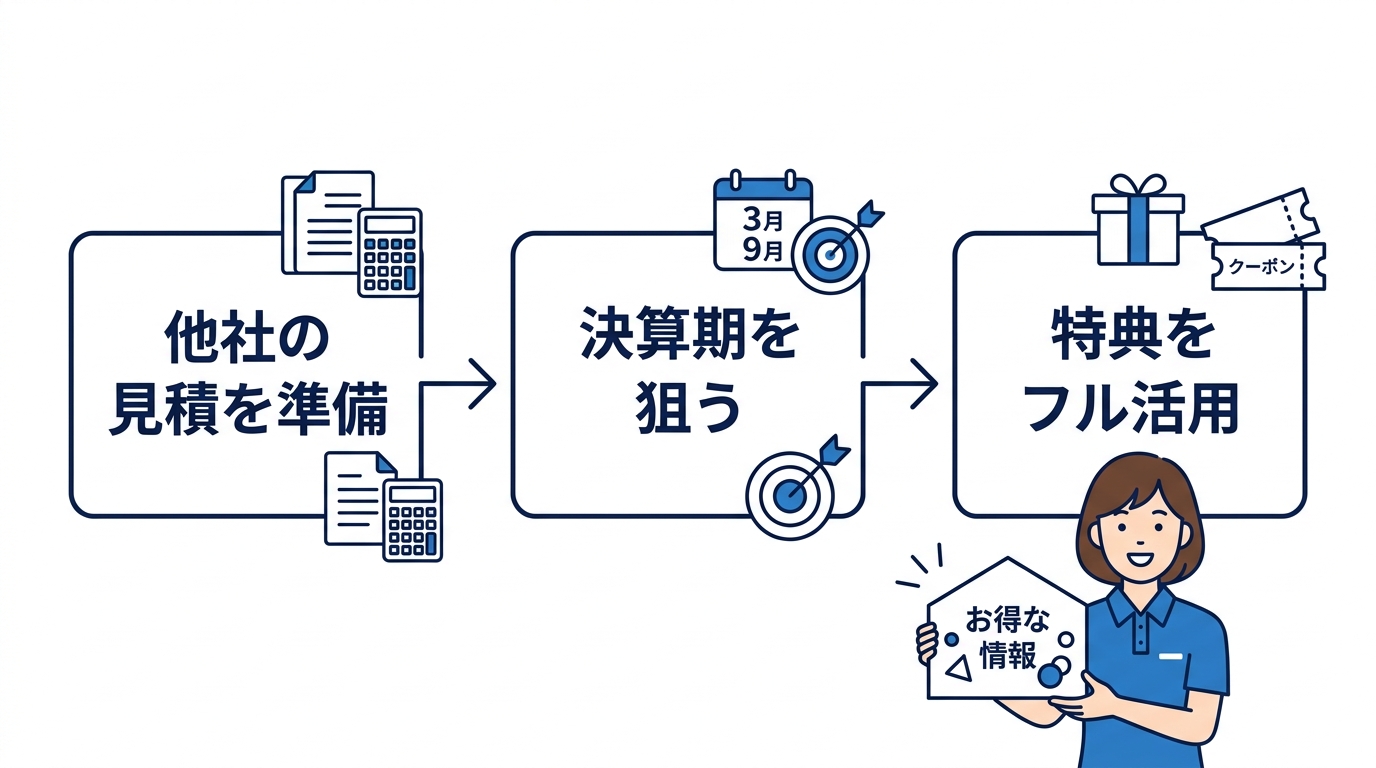 アイ工務店キャンペーン攻略の3ステップ