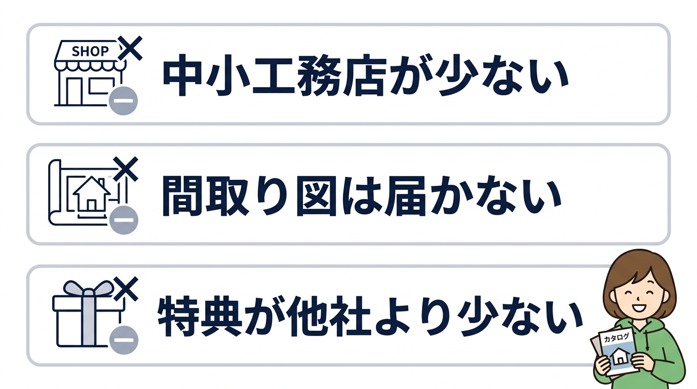 スーモ資料請求のデメリット3つ