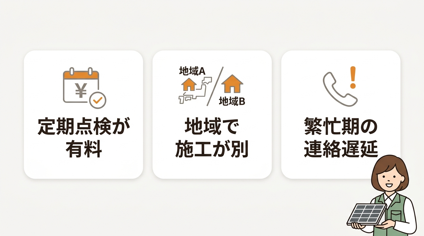 利用前に確認すべきデメリット3つ