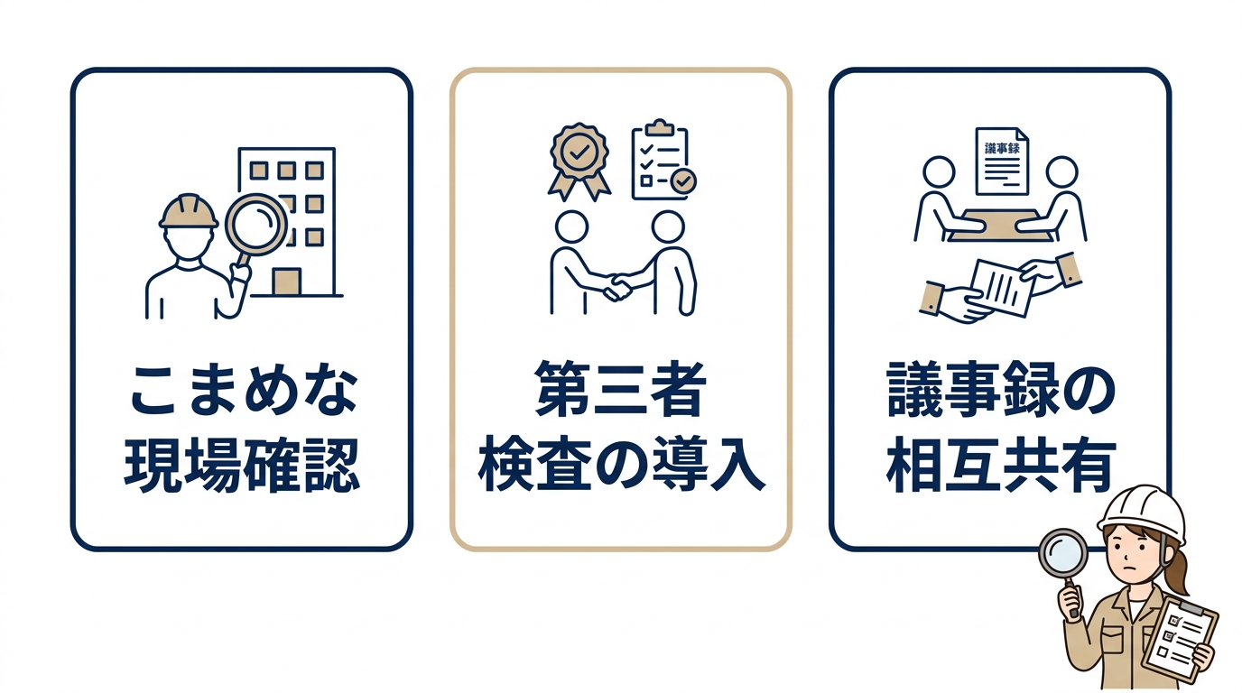 アイ工務店の施工不良を回避する3つの対策