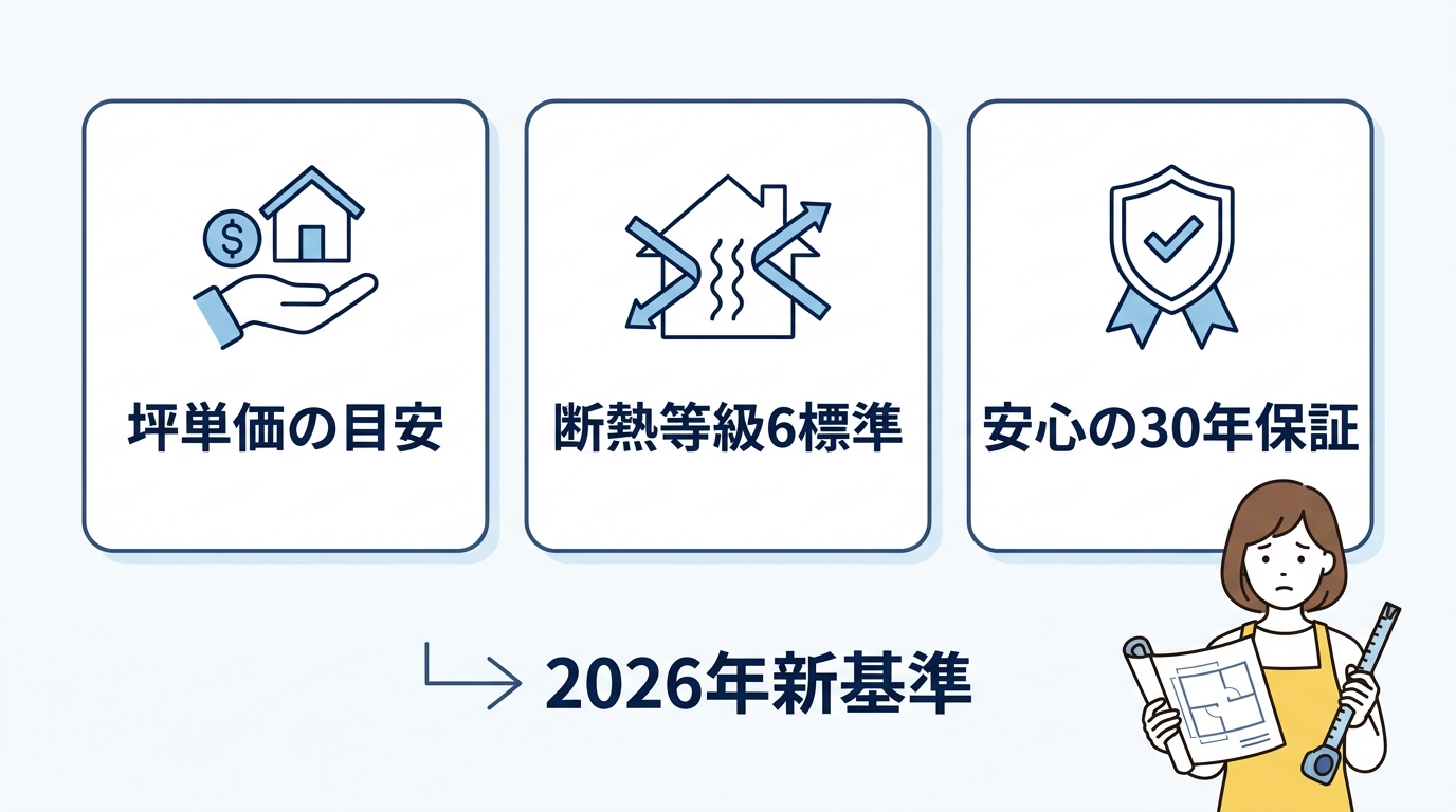 2026年最新の標準仕様と性能のメリット