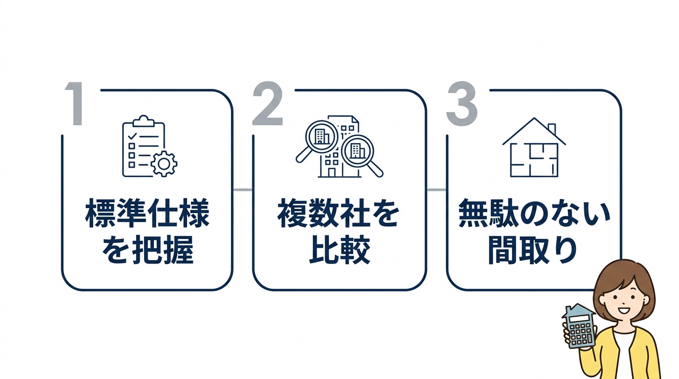 価格を抑えつつ理想の家を建てるための注意点