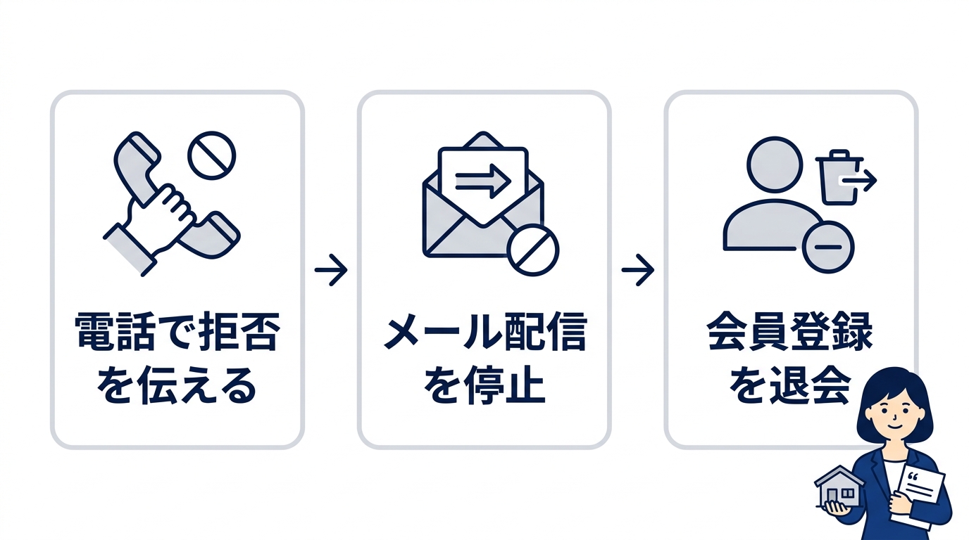 保険スクエアbang!の勧誘を断る手順