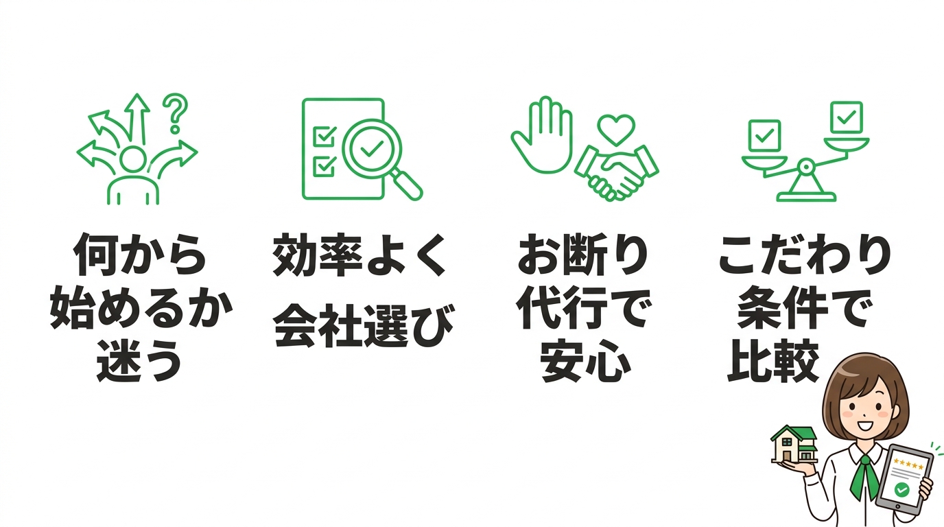 スーモカウンターがおすすめな人の特徴