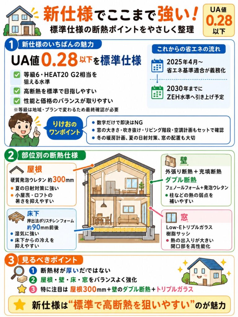 アイ工務店の断熱材新仕様の特徴