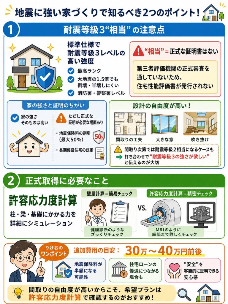 アイ工務店の耐震等級と安全性を解説