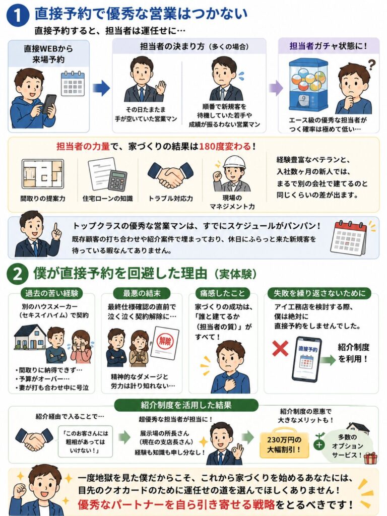 特典より優秀な担当者が最重要