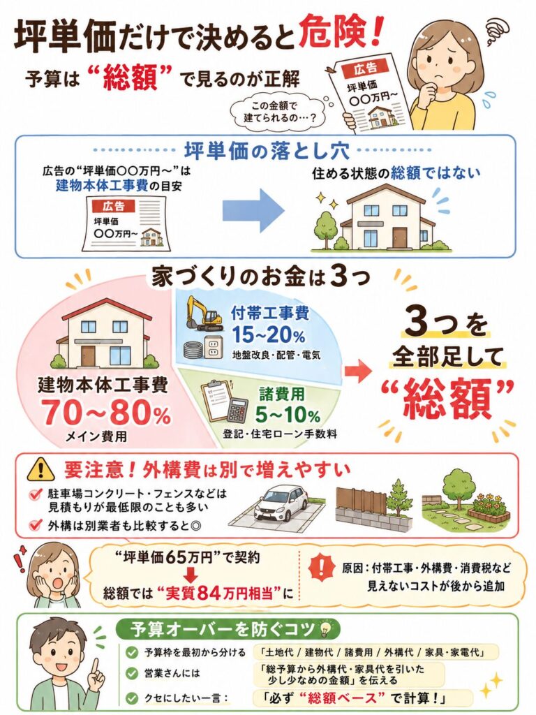 住宅予算のリアルと総額の考え方