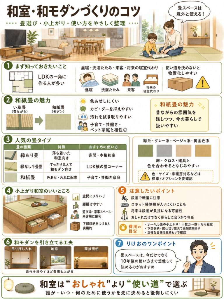 アイ工務店の和室・和モダンの作り方