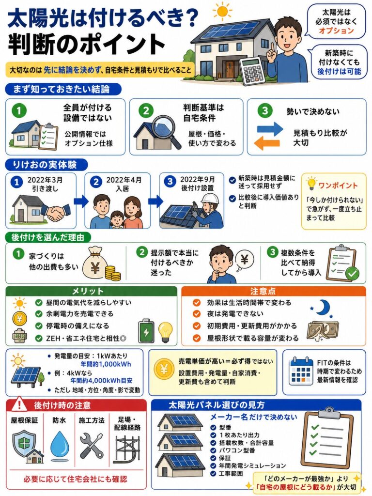 アイ工務店で太陽光発電は必要か