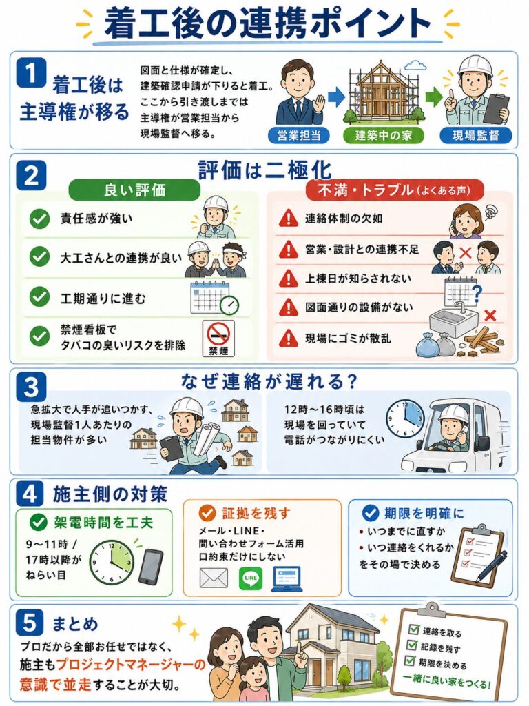 アイ工務店の現場監督と円滑に連携するコツ
