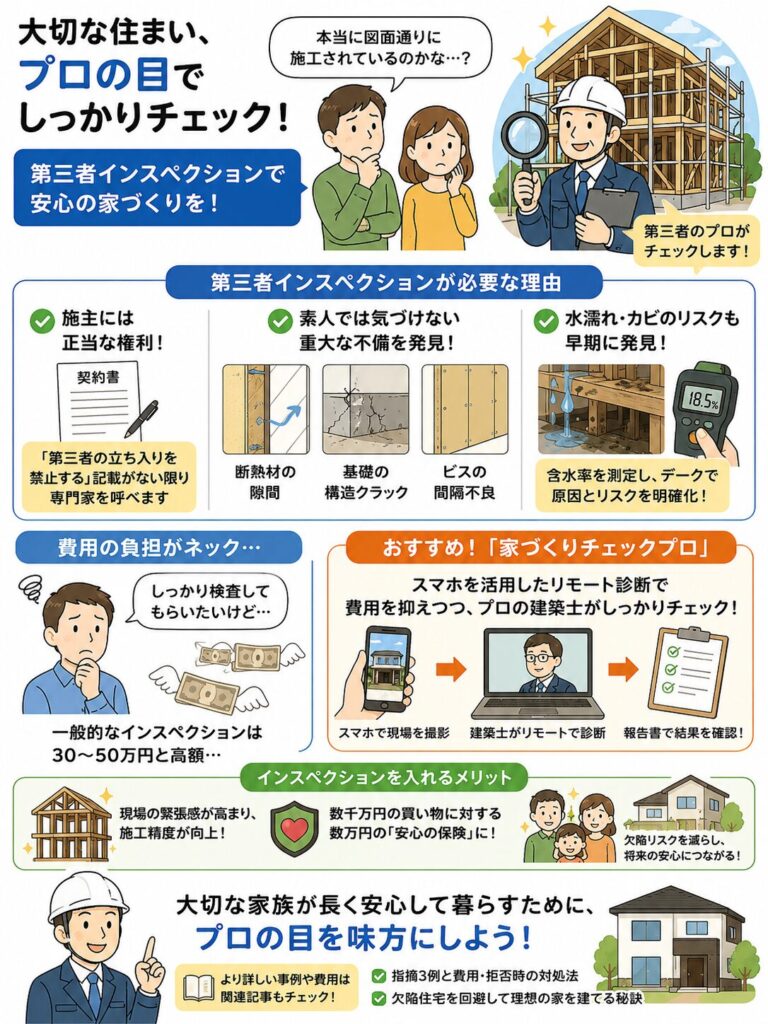 アイ工務店でホームインスペクションは必要?