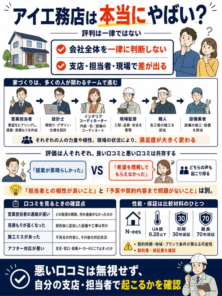 アイ工務店は本当にやばいのか