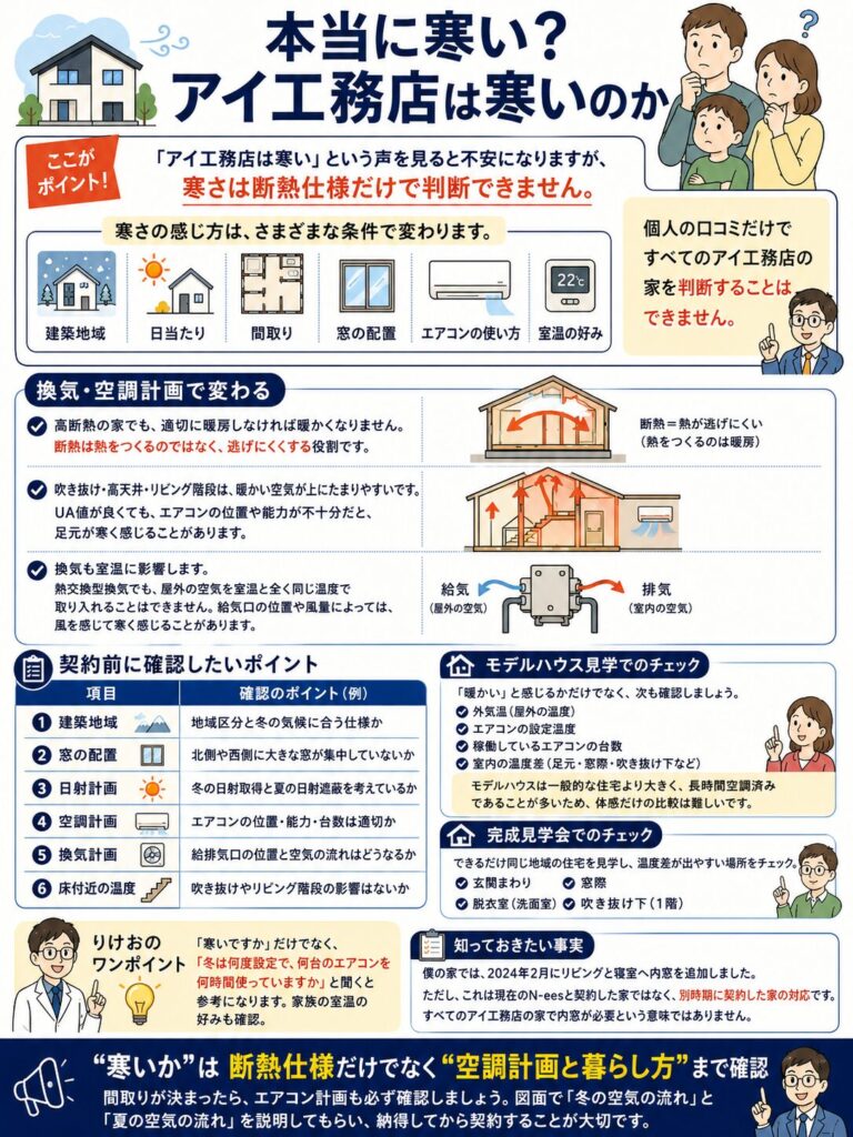 アイ工務店は寒いのか