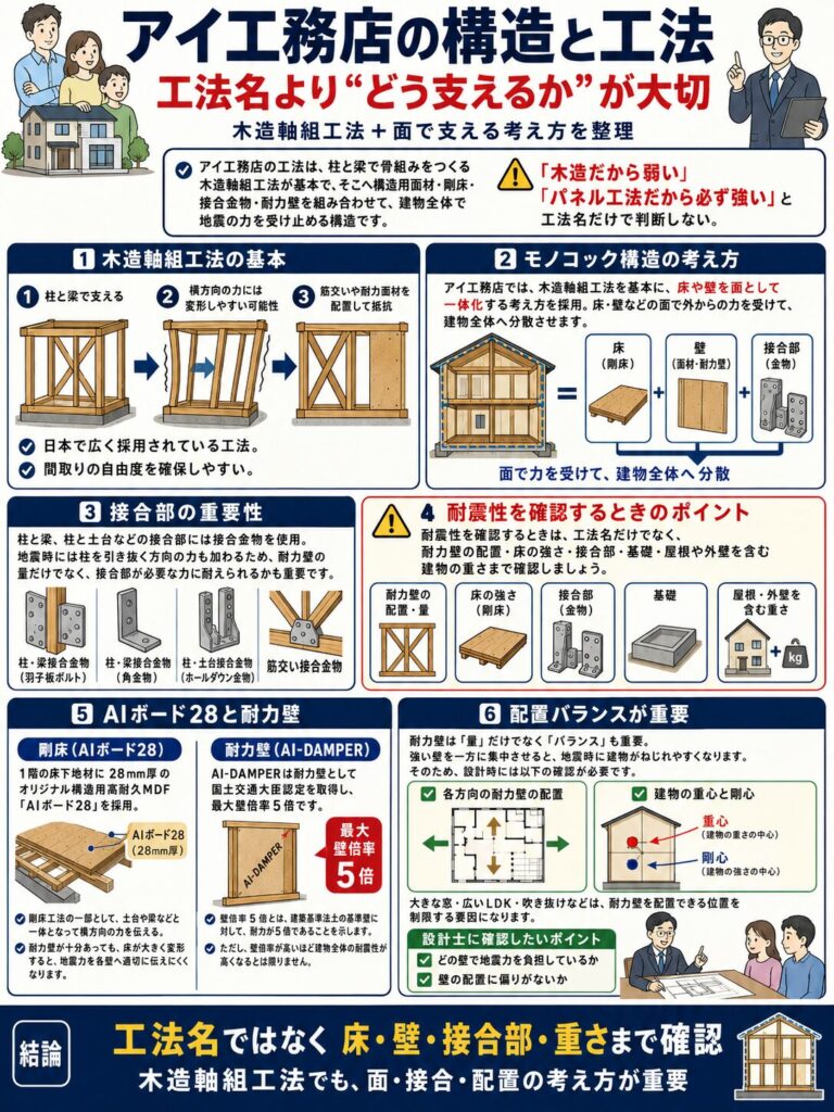 アイ工務店の構造と工法