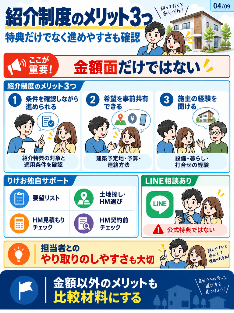 紹介制度を利用するメリット3つ｜特典だけでなく相談の進めやすさも確認